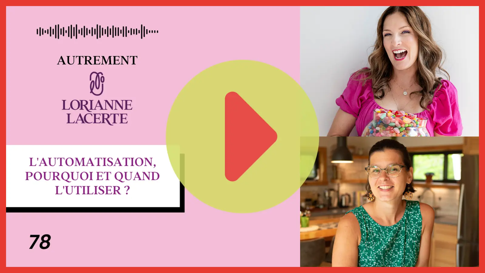 Tel que vu dans le podcast "Autrement" de Lorianne Lacerte